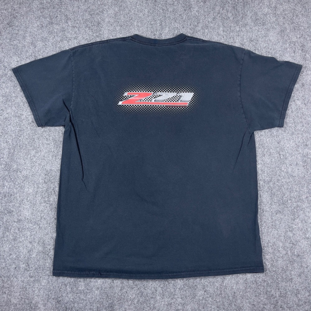 Y2K Chevy Silverado T-Shirt Mens XL Black Z71 Graphic Short Sleeve Tee
